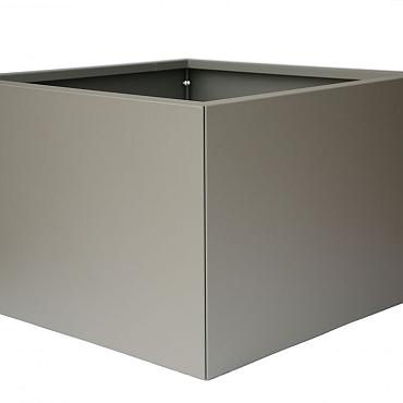 Bloembakken Vlak Taupe | 60 cm hoog