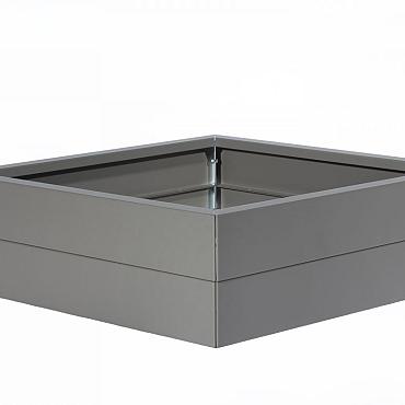 Bloembak Modulair - 210x210x28 cm Taupe