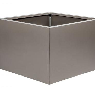 Plantenbak Vlak Taupe 60x60x60 cm