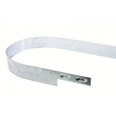 Mevosteel verzinkt, 2 mm/ 10,2 cm incl. pennen