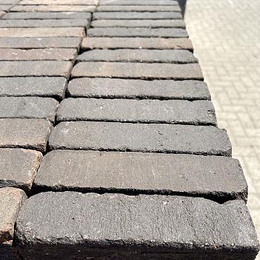 wf zwart donker bruin getrommeld 90 m2