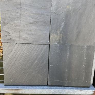 30x30x2,5 natuursteen slate black