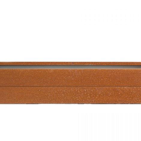Bloembak Modulair - 210x120x28 cm Corten