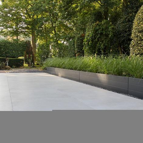 Plantenbak Modulair Antraciet 240x30x28 cm