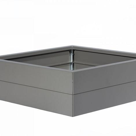 Plantenbak Modulair Taupe 270x270x28 cm