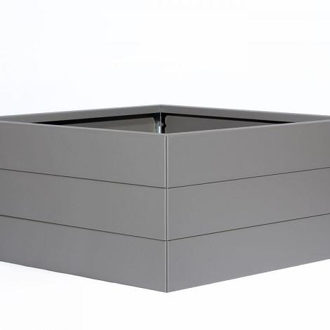 Plantenbak Modulair Taupe 120x120x42 cm