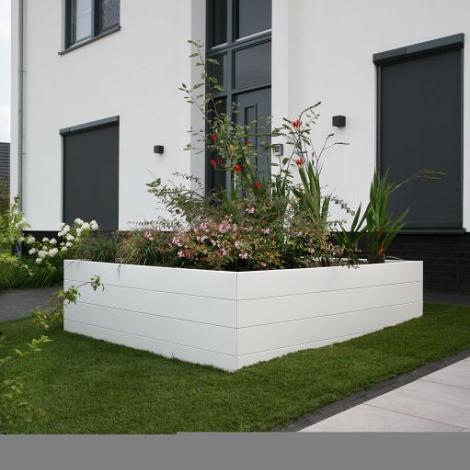 Plantenbak Modulair Wit 150x120x42 cm