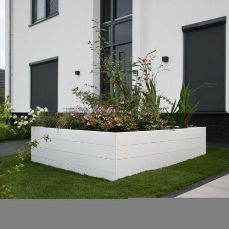 Bloembak Modulair - 270x30x28 cm Wit