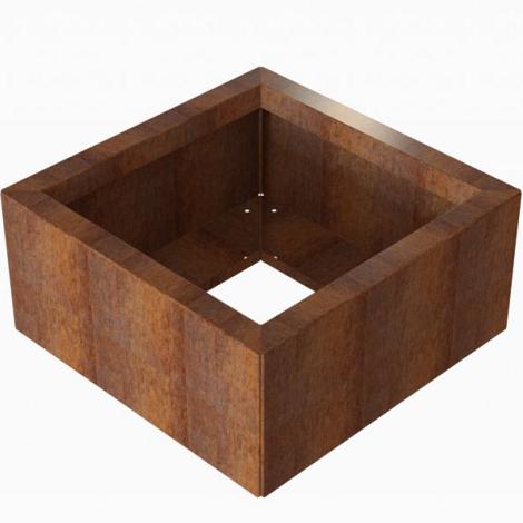 Plantenbak Module+ Corten 60x60x28 cm