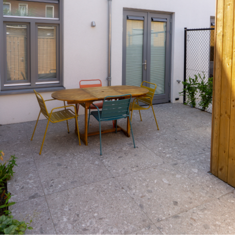 Unico 20MM Greige tegel 80x80x2 cm.