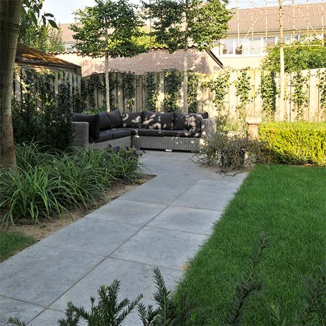 Blue Stone tegel antic finish 100x50x3 cm.