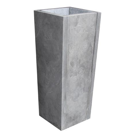 Blue Stone bloembak taps 40x40x40 cm. gezoet