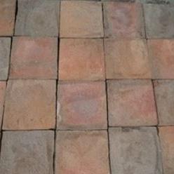 ravenna rood bruin 20x20x6 tegel formaat
