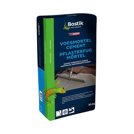 Bostik Voegmortel Cement donkergrijs zak 25 kg