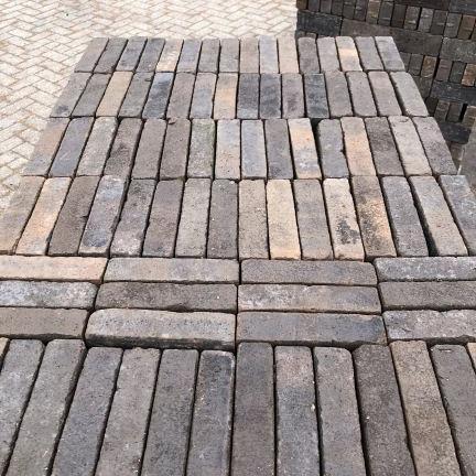 wf zwart donker bruin getrommeld 90 m2