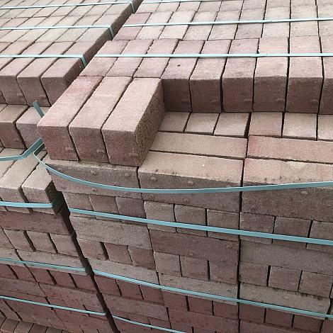 Df85 getrommeld mix licht  terracotta