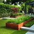 Bloembak Modulair - 150x60x42 cm Corten