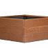 Plantenbak Modulair Corten 120x120x42 cm