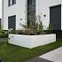 Bloembak Modulair - 120x30x28 cm Wit
