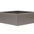 Plantenbak Vlak Taupe 120x120x40 cm