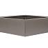 Bloembak vlak - 120x120x60 cm Taupe
