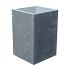 Blue Stone bloembak recht 40x40x40 cm. gezoet