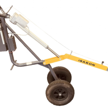 Accu vacuum tegel verlegkar "De Baron"