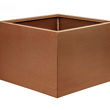 Bloembakken Vlak Corten | 40 cm hoog
