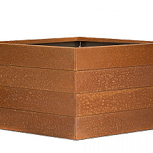 Plantenbak Modulair Corten 150x150x70 cm