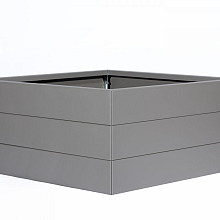 Plantenbak Modulair Taupe 150x150x42 cm