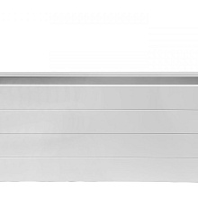 Plantenbak Modulair Wit 240x150x56 cm