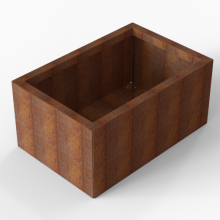 Bloembak Module+ | Rechthoek | 42 cm hoog