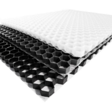 Splitmatten 120x80x3.8 zwart