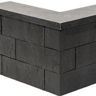 Blocco Bordano zwart 290 x 100 x 100 Stapelblok