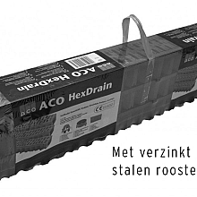 ACO Garagepack Lijnafwateringsgoot 300 cm verz.st. rooster
