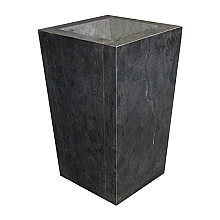 Blue Stone bloembak taps 30x30x60 cm. gezoet