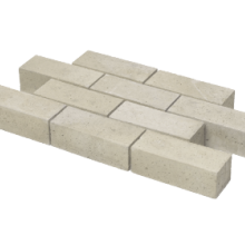DIKFORMAAT 21X7X8 CM CREME