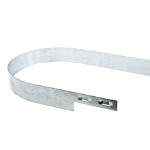 Mevosteel verzinkt, 2 mm/ 10,2 cm incl. pennen